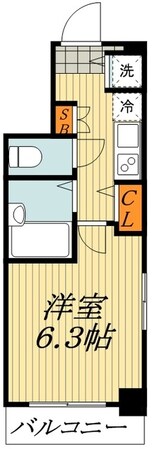 スカイコート板橋第2の物件間取画像